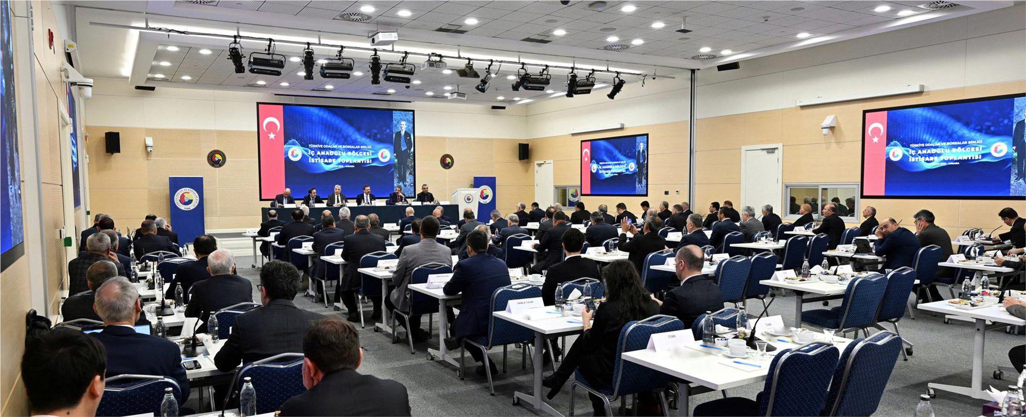 BAŞKAN BAĞLAMIŞ İÇ ANADOLU BÖLGE TOPLANTISINA KATILDI BAŞKAN BAĞLAMIŞ İÇ ANADOLU BÖLGE TOPLANTISINA KATILDI