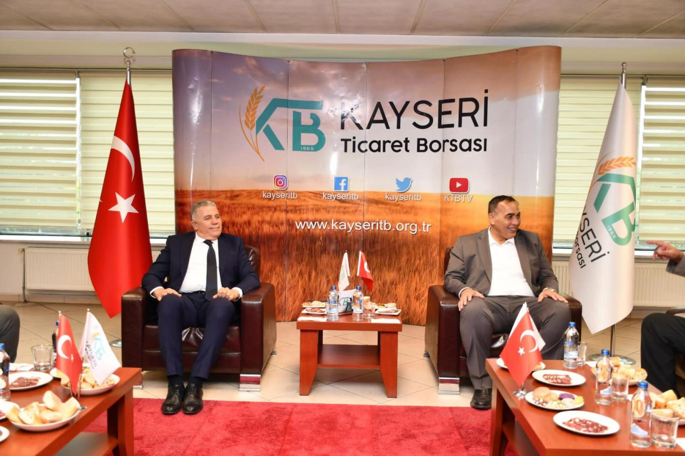 Kardeş Şehir Misrata Belediye Başkanı'nı Borsamızda Ağırladık