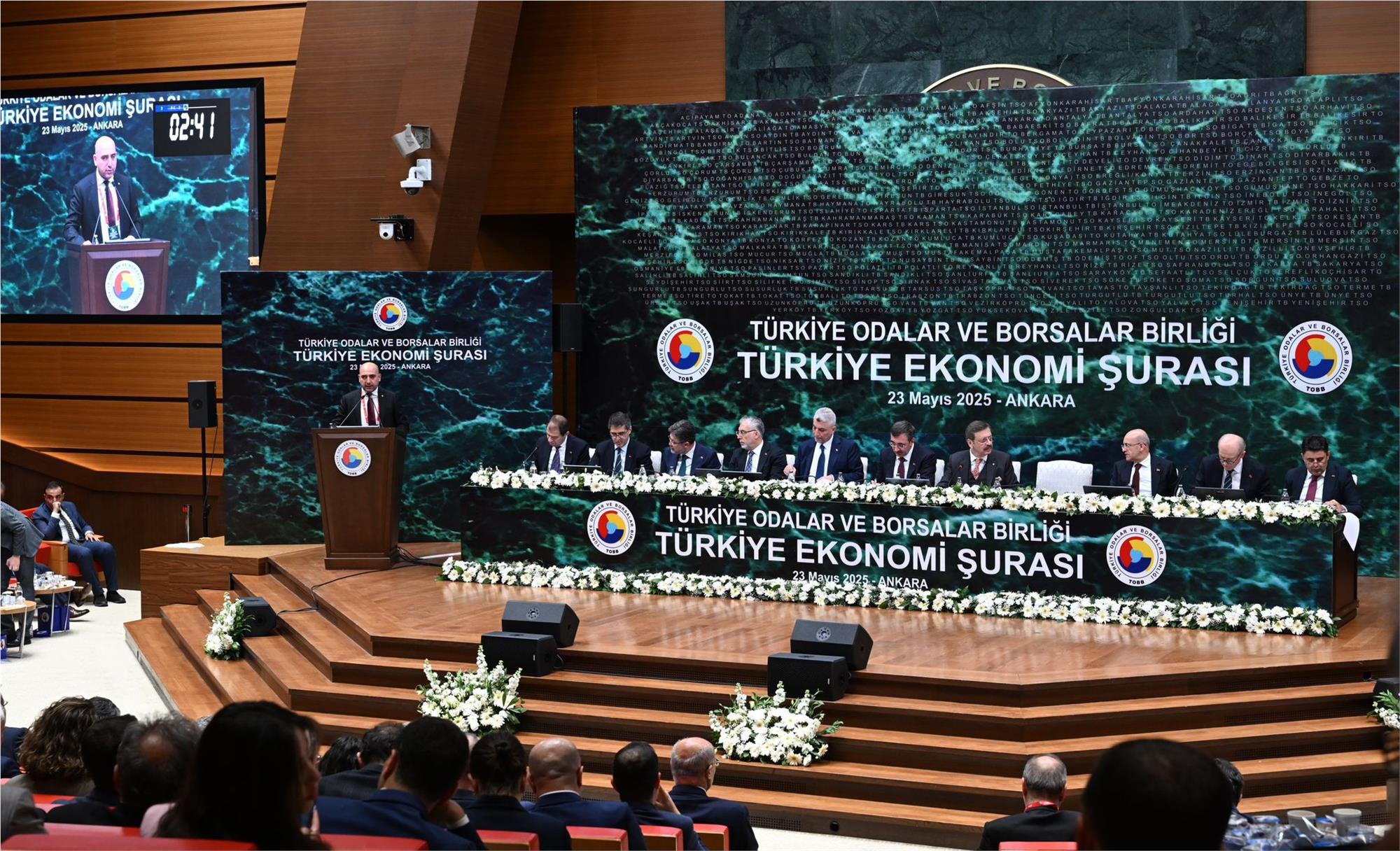 TOBB EKONOMİ ŞURASI DÜZENLENDİ TOBB EKONOMİ ŞURASI DÜZENLENDİ