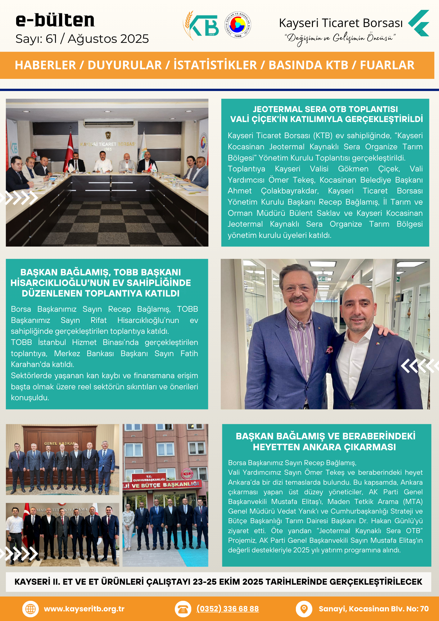 Ağustos 2025 E-Bülten