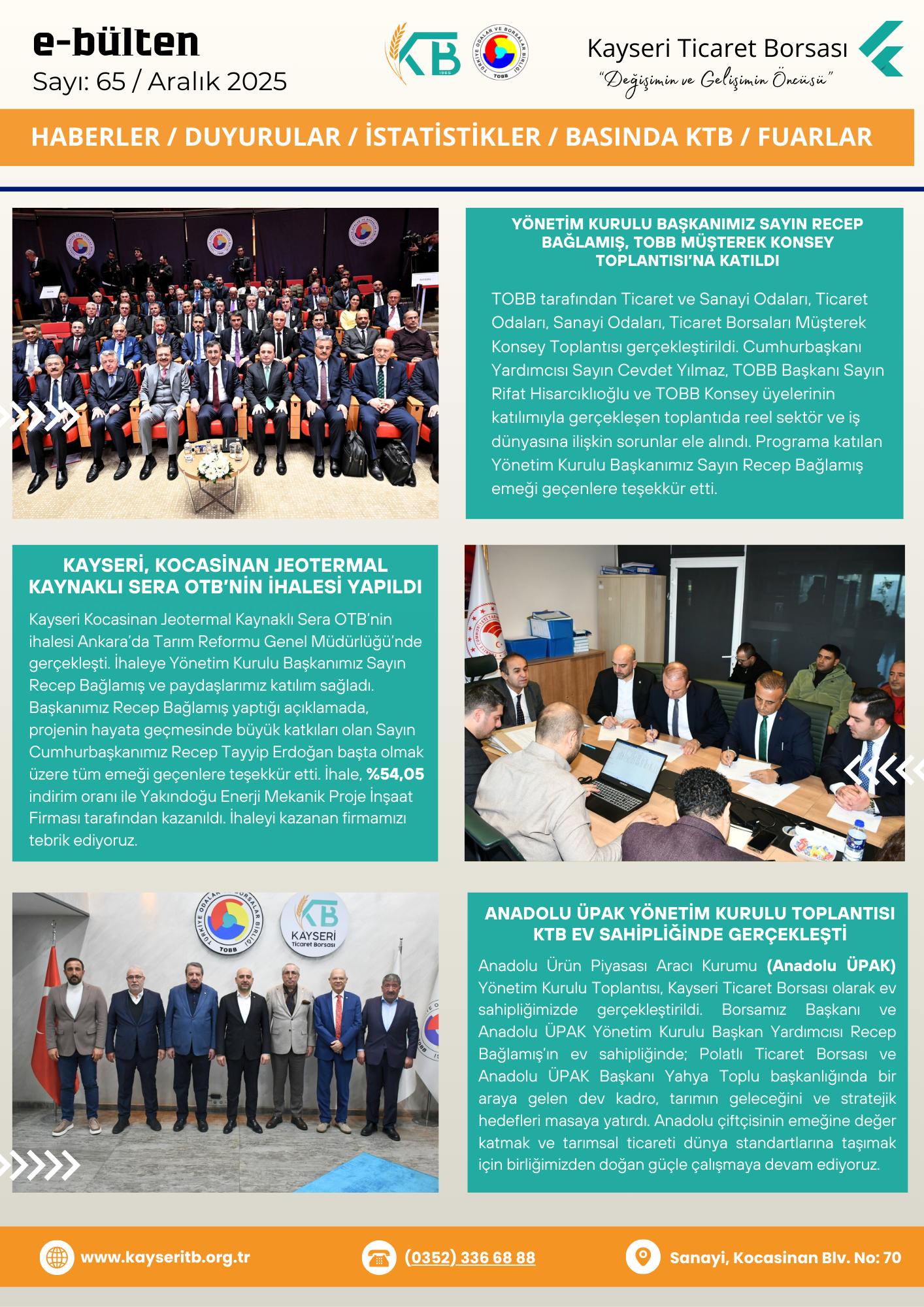 Aralık 2025 E-Bülten