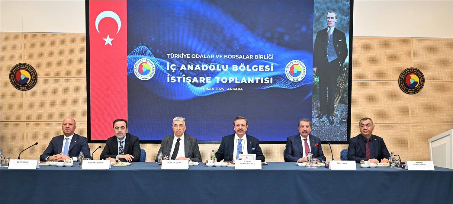 BAŞKAN BAĞLAMIŞ İÇ ANADOLU BÖLGE TOPLANTISINA KATILDI