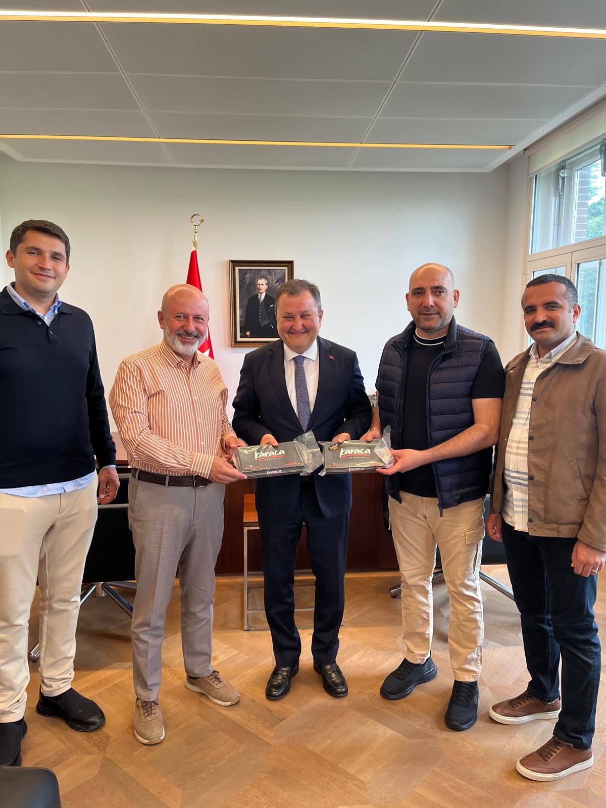 BAŞKAN BAĞLAMIŞ ÖNCÜLÜĞÜNDEKİ HEYET GREENTECH AMSTERDAM 2025 FUARINDA