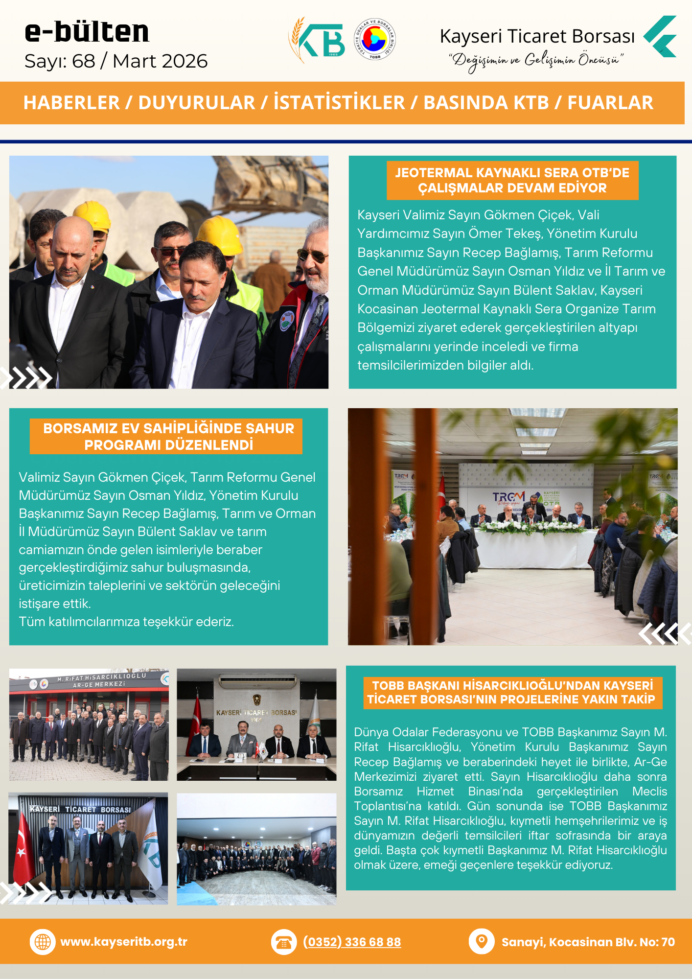 Mart 2026 E-Bülten